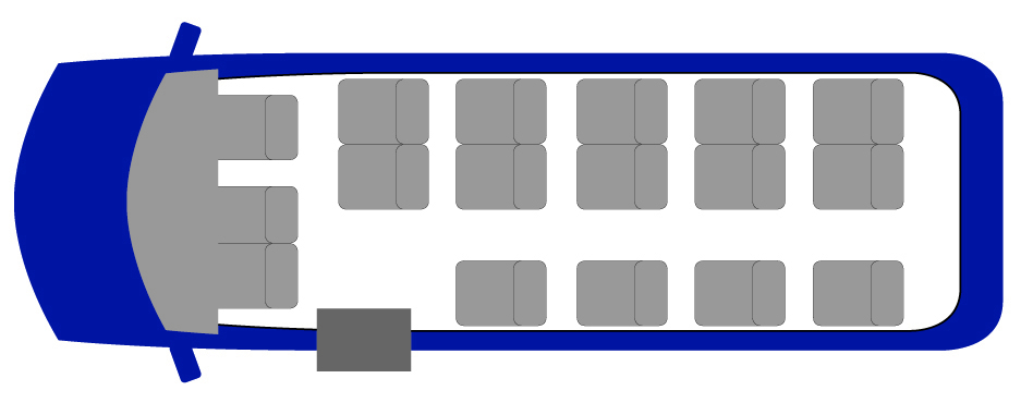 Mercedes Voyager 17 Seats