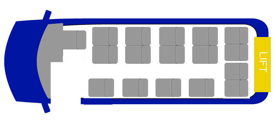 Mercedes Voyager Fr Entrance 17 Seats